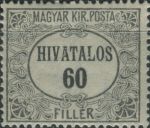 Obrázek k výrobku 40220 - 1921, Maďarsko, SL01t, Služební známka: Secesní rám ∗∗