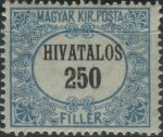 Obrázek k výrobku 40222 - 1921, Maďarsko, SL04, Služební známka: Secesní rám ∗∗