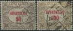 Obrázek k výrobku 40236 - 1922, Maďarsko, SL10, Služební známka: Secesní rám ⊙