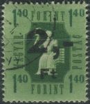 Obrázek k výrobku 40247 - 1924, Maďarsko, SL23, Služební známka: Secesní rám ⊙