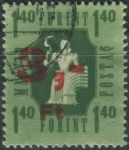Obrázek k výrobku 40248 - 1953, Maďarsko, BL2, Balíková známka pro vnitřní službu ⊙