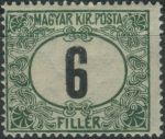 Obrázek k výrobku 40250 - 1903, Maďarsko, DL001A, Doplatní známka: Secesní rám ∗∗