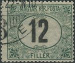 Obrázek k výrobku 40259 - 1914, Maďarsko, DL030Y, Doplatní známka: Secesní rám ⊙