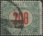 Obrázek k výrobku 40267 - 1920, Maďarsko, DL067, Doplatní známka: Secesní rám ⊙