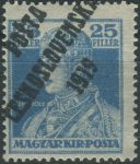 Obrázek k výrobku 40396 - 1919, ČSR I, 0121VV, PČ 1919: Výplatní známka z roku 1918 (král Karel IV.) ∗∗