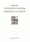 Obrázek k výrobku 40464 - 1973, Bundes, PT, Mezinárodní výstava poštovních známek (IBRA), Mnichov (∗)