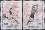 Obrázek k výrobku 40508 - 1985, Monako, 1727/1730, 100 let poštovních známek Monaka ∗∗