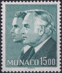 Obrázek k výrobku 40531 - 1986, Monako, 1744, Výplatní známka: Kníže Rainier III. a Princ Albert ∗∗