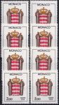 Obrázek k výrobku 40569 - 1983, Monako, DL77/78, Doplatní známky: Knížecí pečeť ∗∗