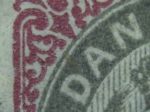 Obrázek k výrobku 40601 - 1875, Dánsko, 0028IIYA, Výplatní známka: Číslice v rámu ⊙
