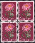 Obrázek k výrobku 41049 - 1958, Švýcarsko, 0665, \"Pro Juventute\": Luční a zahradní květiny - Callistephus chinensis ⊙