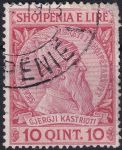 Obrázek k výrobku 41063 - 1913, Albánie, 0031, Výplatní známka: Skanderbeg ⊙
