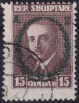 Obrázek k výrobku 41100 - 1927, Albánie, 0153, Druhé výročí vlády prezidenta ⊙