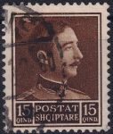 Obrázek k výrobku 41118 - 1930, Albánie, 0220, Výplatní známka: Král Zogu I. ⊙
