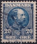 Obrázek k výrobku 41147 - 1906, Dánsko, 0048IIp, Výplatní známka: Král Kristián IX. ⊙