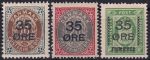 Obrázek k výrobku 41158 - 1907/1912, Dánsko, 0053/0059, Výplatní známky: Král Frederik VIII. ⊙