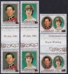 Obrázek k výrobku 41225 - 1981, Aitutaki, 0406/0408, Svatba prince Charlese a Diany Spencerové ✶✶