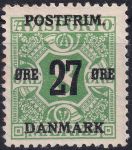 Obrázek k výrobku 41612 - 1915, Dánsko, 0083I, Výplatní známka ✶