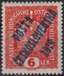 Obrázek k výrobku 41710 - 1919, ČSR I, 0034VV, PČ 1919: Výplatní známka malého formátu z let 1916-1918 (císařská koruna) ✶