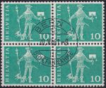 Obrázek k výrobku 41736 - 1960, Švýcarsko, 0712x, Výplatní známka: Malby budov ⊙