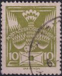 Obrázek k výrobku 42102 - 1921, ČSR I, 0144AVV, Výplatní známka: Holubice ⊙