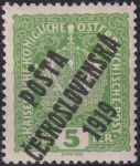Obrázek k výrobku 42108 - 1919, ČSR I, 0034VV, PČ 1919: Výplatní známka malého formátu z let 1916-1918 (císařská koruna) ✶