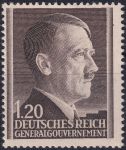 Obrázek k výrobku 42225 - 1944, Generální Gouvernement, 086B, Výplatní známka: Adolf Hitler ✶