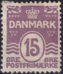 Obrázek k výrobku 42374 - 1918, Dánsko, 0091Y, Výplatní známka ✶
