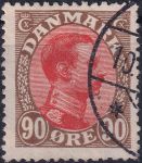 Obrázek k výrobku 42412 - 1920, Dánsko, 0107, Výplatní známka: Král Kristián X. ⊙