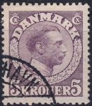 Obrázek k výrobku 42413 - 1920, Dánsko, 0108, Výplatní známka: Král Kristián X. ⊙