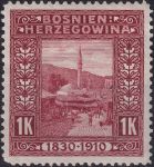 Obrázek k výrobku 42511 - 1910, Bosna a Hercegovina, 057, 80. narozeniny císaře Františka Josefa I.: Vojenské poštovní auto ✶