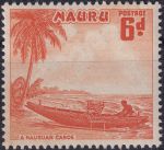 Obrázek k výrobku 42533 - 1954, Nauru, 0041, Výplatní známky: Domácí motivy - Fregata minor ✶✶