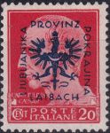 Obrázek k výrobku 42875 - 1944, Lublaňsko, 01, Výplatní známka ✶