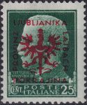 Obrázek k výrobku 42876 - 1944, Lublaňsko, 04, Výplatní známka ✶