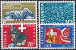 Obrázek k výrobku 42995 - 1963, Švýcarsko, 0780, Letecká známka: \"Pro-Aero\"-Pamětní poštovní let 1963 ✶✶