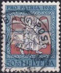 Obrázek k výrobku 43188 - 1966, Švýcarsko, 0839, \"Pro Patria\": Umění a umělecké řemeslo ⊙