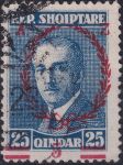 Obrázek k výrobku 43196 - 1927, Albánie, 0157VV, Druhé výročí vlády prezidenta ⊙