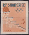 Obrázek k výrobku 43204 - 1963, Albánie, 0795, Zimní olympijské hry 1964, Innsbruck (I): Hráči ledního hokeje ✶✶
