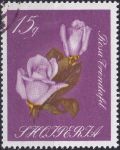 Obrázek k výrobku 43261 - 1967, Albánie, 1154, Ušlechtilé růže ⊙