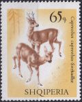 Obrázek k výrobku 43273 - 1967, Albánie, 1174, Srnčí zvěř: Srnec ✶✶
