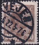 Obrázek k výrobku 43293 - 1921, Dánsko, 0120VV, Výplatní známka: Vlnky, s 18 srdíčky ⊙
