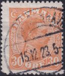 Obrázek k výrobku 43296 - 1922, Dánsko, 0122VV, Výplatní známka: Kristián X. ⊙