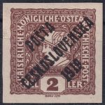 Obrázek k výrobku 43381 - 1919, ČSR I, 0060VV, PČ 1919: Novinová známka z roku 1916 (hlava Merkura hledící vlevo) ✶