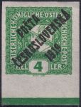 Obrázek k výrobku 43384 - 1919, ČSR I, 0061z, PČ 1919: Novinová známka z roku 1916 (hlava Merkura hledící vlevo) ✶
