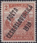 Obrázek k výrobku 43444 - 1919, ČSR I, 0101ObVV, PČ 1919: Výplatní známka z let 1916-1918 (ženci s barevnými hodnotovými číslicemi v rozích) ✶