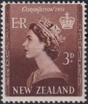 Obrázek k výrobku 43560 - 1953, Nový Zéland, 0322, Korunovace královny Alžběty II. ✶