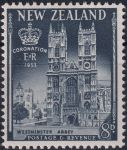 Obrázek k výrobku 43561 - 1953, Nový Zéland, 0323, Korunovace královny Alžběty II.: Královna Alžběta ✶