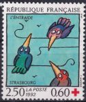Obrázek k výrobku 43712 - 1991, Francie, 2867A, Červený kříž: Toulon ✶✶