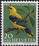 Obrázek k výrobku 44099 - 1969, Švýcarsko, 0914, \"Pro Juventute\": Ptáci - Carduelis carduelis ✶✶