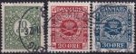Obrázek k výrobku 44271 - 1926, Dánsko, 0151/0152, Výplatní známky: Král Kristián X. ⊙